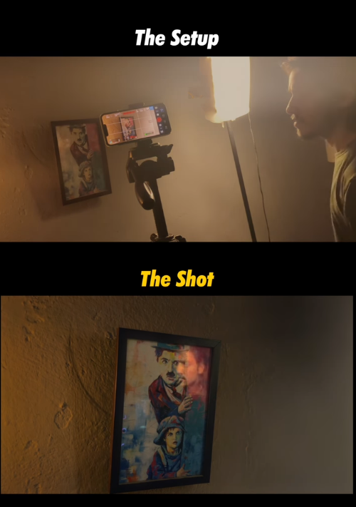 Cinematic Travel Moment